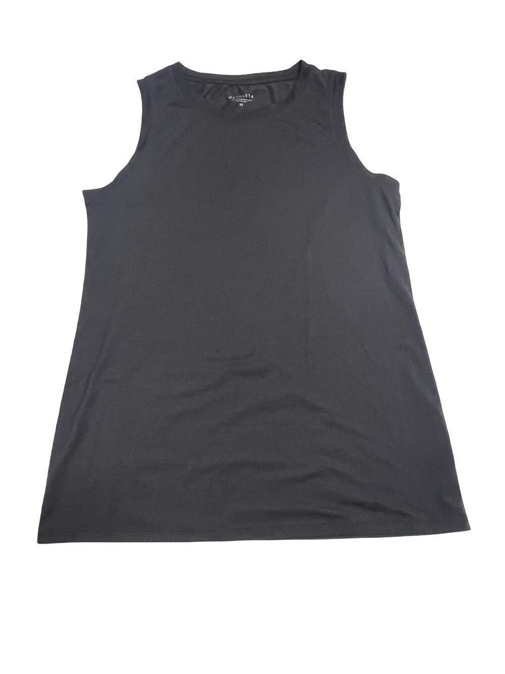 Athleta Vital Tank 2.0 Womens Black XS Activewear Yoga Top